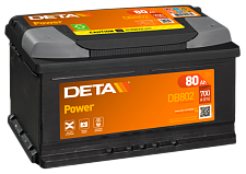 Аккумулятор Deta Power DB802 (80 Ah)
